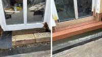 Wooden window sill repair